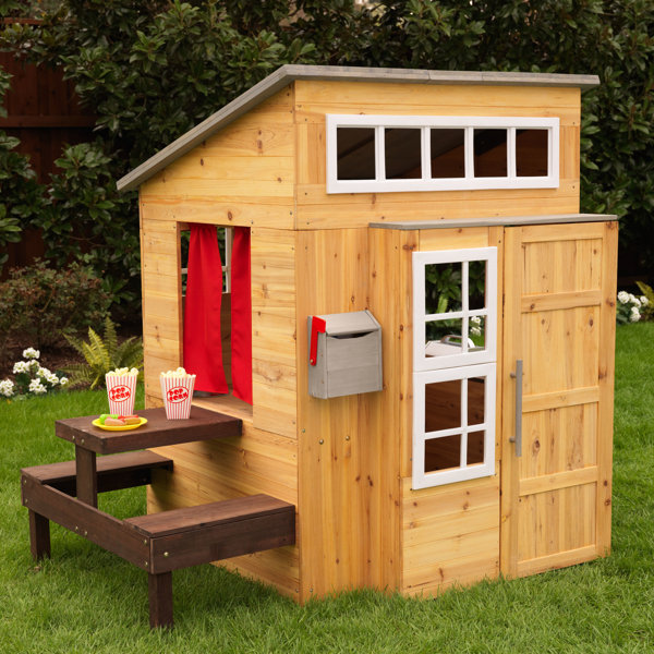 KidKraft Modern Outdoor Playhouse & Reviews Wayfair.co.uk